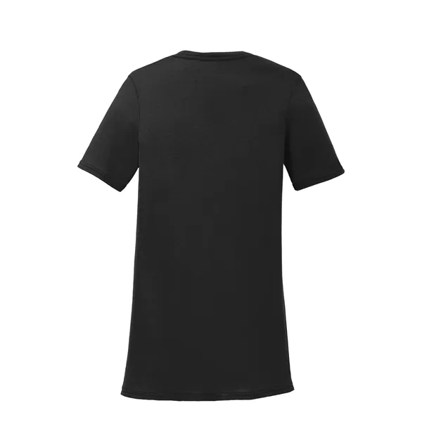 Port & Co Women's Performance Blend V-Neck Tee. - Port & Co Women's Performance Blend V-Neck Tee. - Image 14 of 59