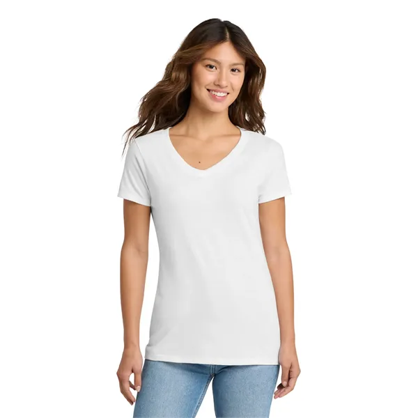Port & Co Women's Fan Favorite V-Neck Tee. - Port & Co Women's Fan Favorite V-Neck Tee. - Image 0 of 69