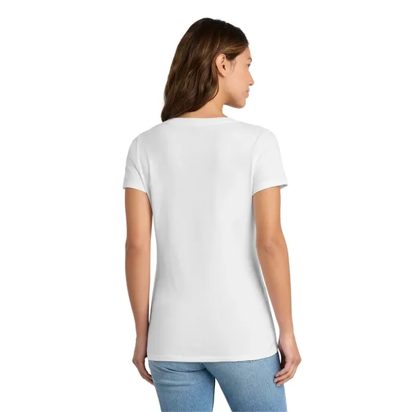 Port & Co Women's Fan Favorite V-Neck Tee. - Port & Co Women's Fan Favorite V-Neck Tee. - Image 1 of 69