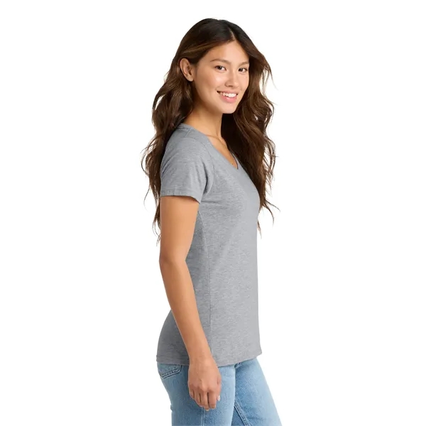 Port & Co Women's Fan Favorite V-Neck Tee. - Port & Co Women's Fan Favorite V-Neck Tee. - Image 7 of 69