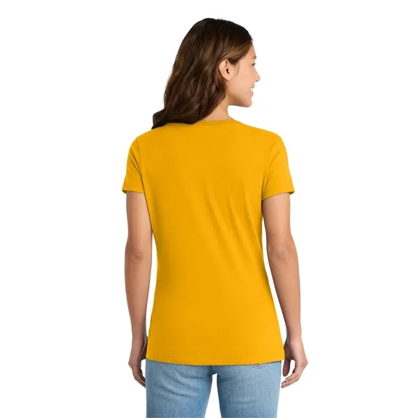 Port & Co Women's Fan Favorite V-Neck Tee. - Port & Co Women's Fan Favorite V-Neck Tee. - Image 11 of 69