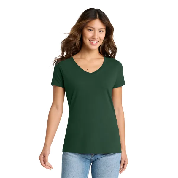Port & Co Women's Fan Favorite V-Neck Tee. - Port & Co Women's Fan Favorite V-Neck Tee. - Image 20 of 69
