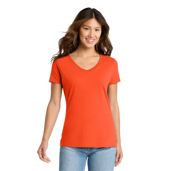 Port & Co Women's Fan Favorite V-Neck Tee. - Port & Co Women's Fan Favorite V-Neck Tee. - Image 35 of 69