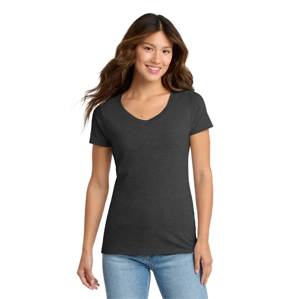 Port & Co Women's Fan Favorite V-Neck Tee. - Port & Co Women's Fan Favorite V-Neck Tee. - Image 60 of 69