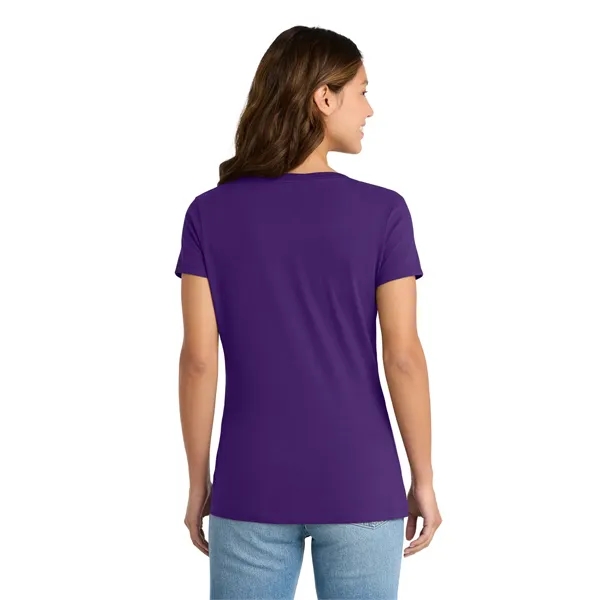 Port & Co Women's Fan Favorite V-Neck Tee. - Port & Co Women's Fan Favorite V-Neck Tee. - Image 66 of 69