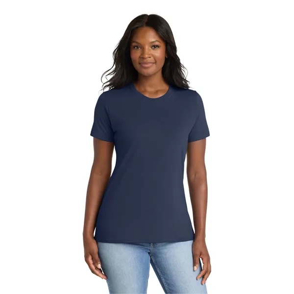 Port & Co Women's Core Blend Tee. - Port & Co Women's Core Blend Tee. - Image 15 of 34