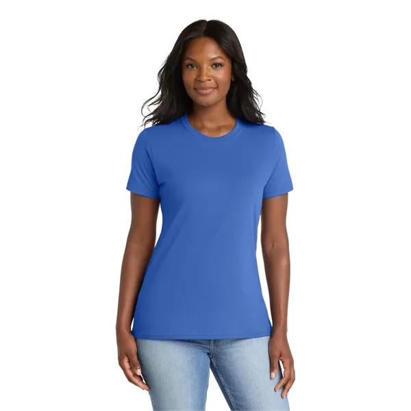 Port & Co Women's Core Blend Tee. - Port & Co Women's Core Blend Tee. - Image 25 of 34