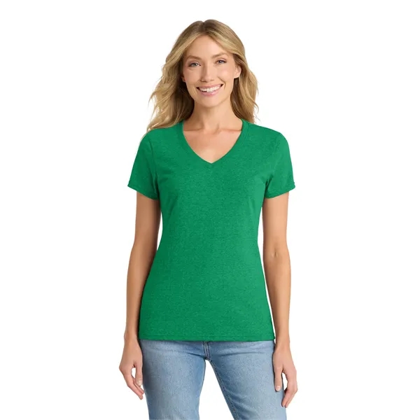 Port & Co Women's Fan Favorite Blend V-Neck Tee. - Port & Co Women's Fan Favorite Blend V-Neck Tee. - Image 0 of 49