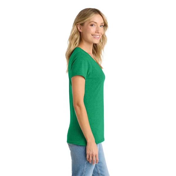 Port & Co Women's Fan Favorite Blend V-Neck Tee. - Port & Co Women's Fan Favorite Blend V-Neck Tee. - Image 2 of 49