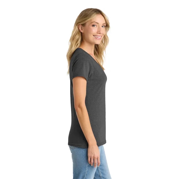 Port & Co Women's Fan Favorite Blend V-Neck Tee. - Port & Co Women's Fan Favorite Blend V-Neck Tee. - Image 7 of 49