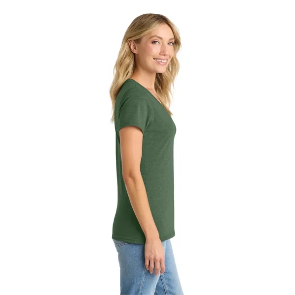 Port & Co Women's Fan Favorite Blend V-Neck Tee. - Port & Co Women's Fan Favorite Blend V-Neck Tee. - Image 17 of 49