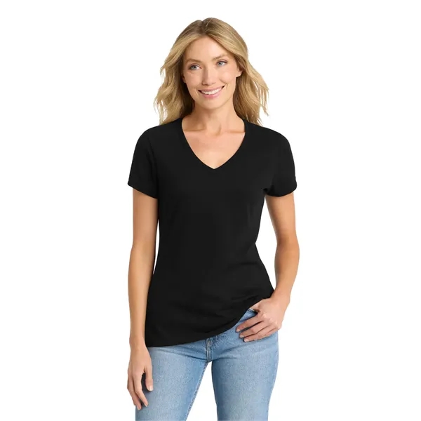 Port & Co Women's Fan Favorite Blend V-Neck Tee. - Port & Co Women's Fan Favorite Blend V-Neck Tee. - Image 24 of 49