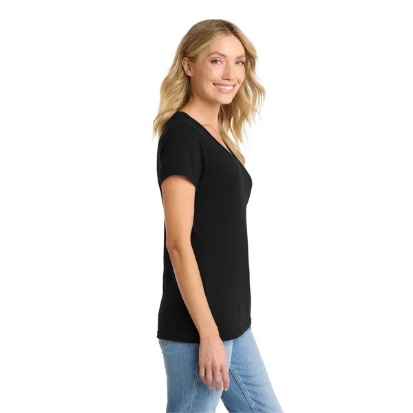 Port & Co Women's Fan Favorite Blend V-Neck Tee. - Port & Co Women's Fan Favorite Blend V-Neck Tee. - Image 27 of 49