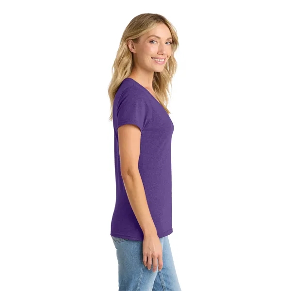 Port & Co Women's Fan Favorite Blend V-Neck Tee. - Port & Co Women's Fan Favorite Blend V-Neck Tee. - Image 37 of 49