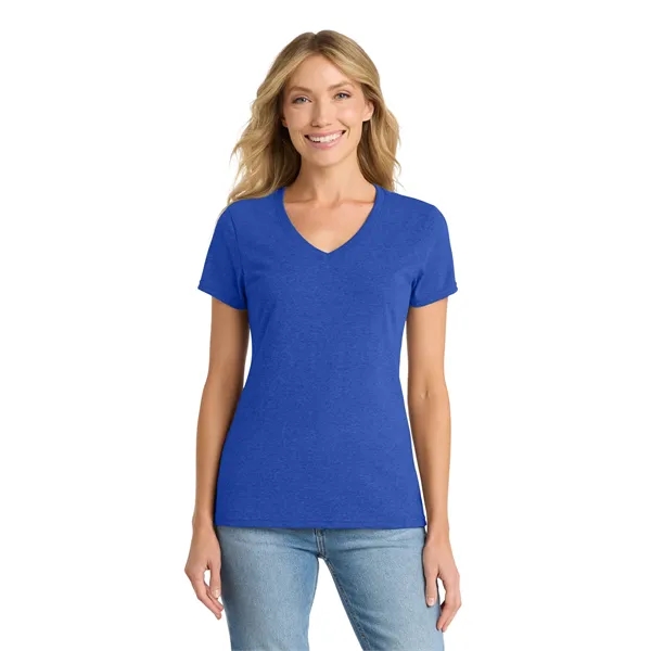Port & Co Women's Fan Favorite Blend V-Neck Tee. - Port & Co Women's Fan Favorite Blend V-Neck Tee. - Image 39 of 49