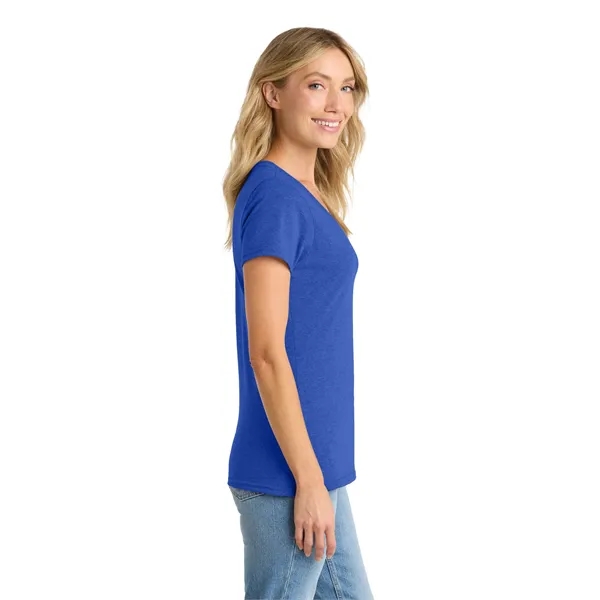 Port & Co Women's Fan Favorite Blend V-Neck Tee. - Port & Co Women's Fan Favorite Blend V-Neck Tee. - Image 42 of 49
