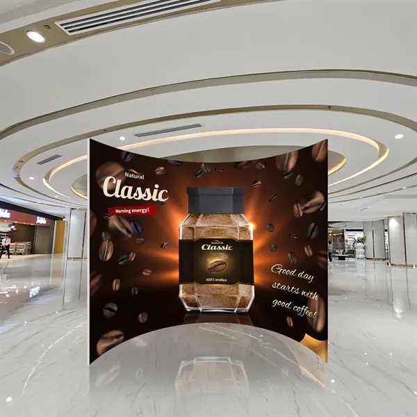 8' C-Shaped Backdrop - 8' C-Shaped Backdrop - Image 0 of 2
