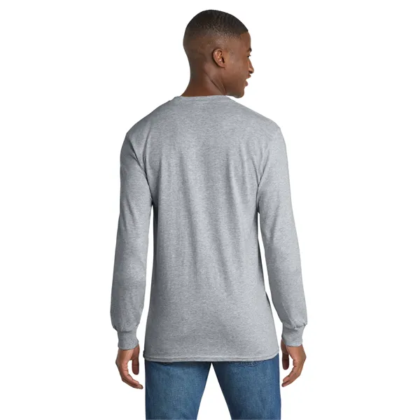 Port & Co Long Sleeve Core Cotton Tee. - Port & Co Long Sleeve Core Cotton Tee. - Image 9 of 119