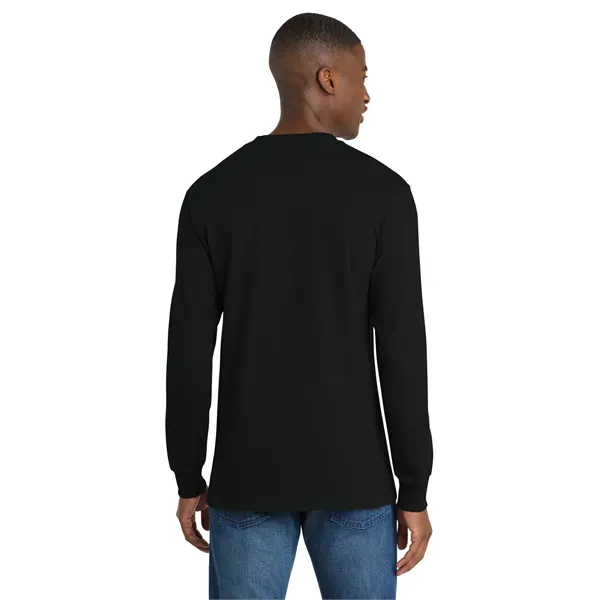 Port & Co Long Sleeve Core Cotton Tee. - Port & Co Long Sleeve Core Cotton Tee. - Image 13 of 119