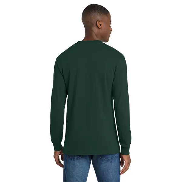Port & Co Long Sleeve Core Cotton Tee. - Port & Co Long Sleeve Core Cotton Tee. - Image 23 of 119
