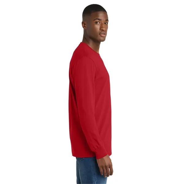 Port & Co Long Sleeve Core Cotton Tee. - Port & Co Long Sleeve Core Cotton Tee. - Image 35 of 119