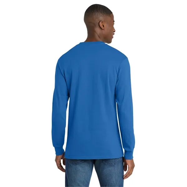 Port & Co Long Sleeve Core Cotton Tee. - Port & Co Long Sleeve Core Cotton Tee. - Image 38 of 119