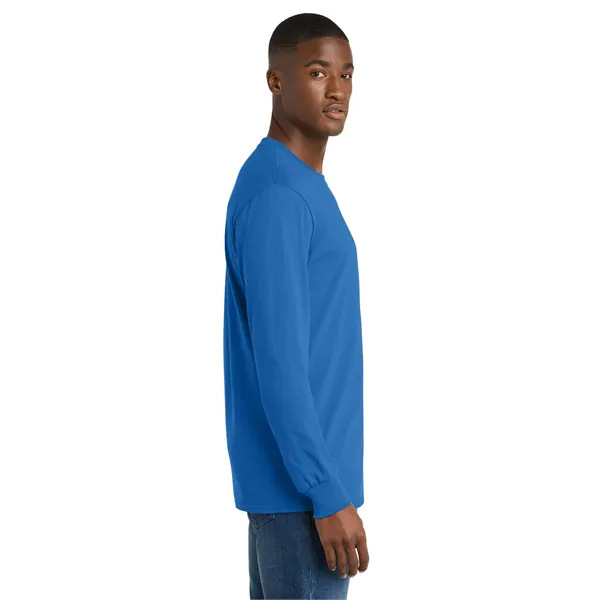 Port & Co Long Sleeve Core Cotton Tee. - Port & Co Long Sleeve Core Cotton Tee. - Image 40 of 119
