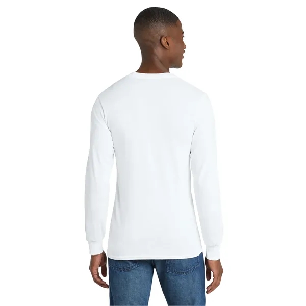 Port & Co Long Sleeve Core Cotton Tee. - Port & Co Long Sleeve Core Cotton Tee. - Image 46 of 119