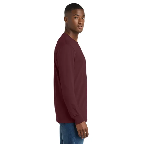 Port & Co Long Sleeve Core Cotton Tee. - Port & Co Long Sleeve Core Cotton Tee. - Image 56 of 119