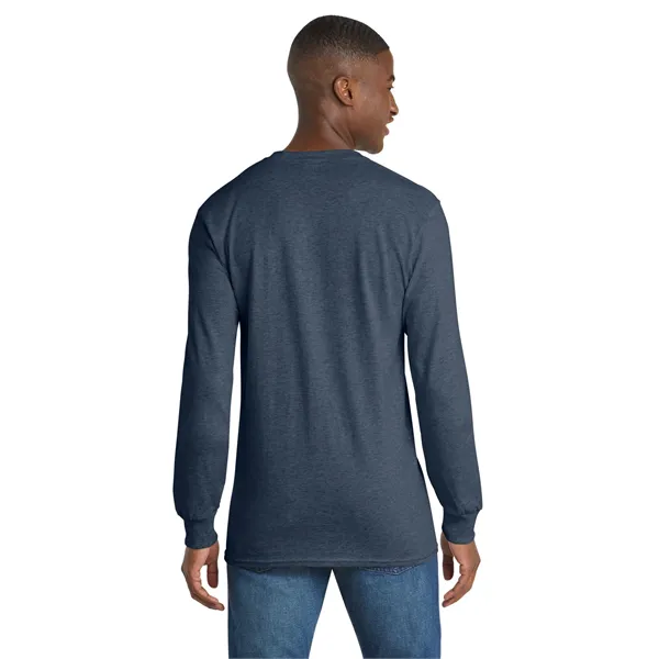 Port & Co Long Sleeve Core Cotton Tee. - Port & Co Long Sleeve Core Cotton Tee. - Image 89 of 119