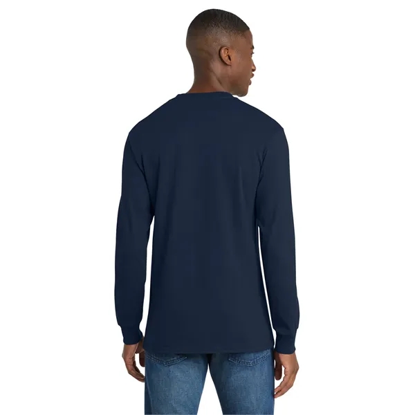 Port & Co Long Sleeve Core Cotton Tee. - Port & Co Long Sleeve Core Cotton Tee. - Image 113 of 119