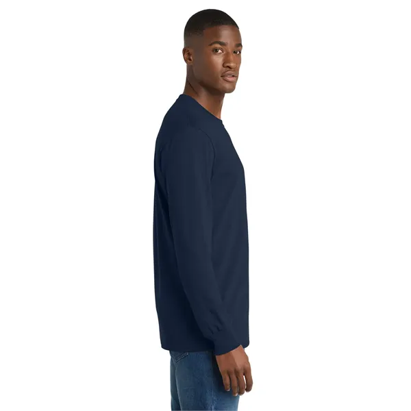 Port & Co Long Sleeve Core Cotton Tee. - Port & Co Long Sleeve Core Cotton Tee. - Image 116 of 119