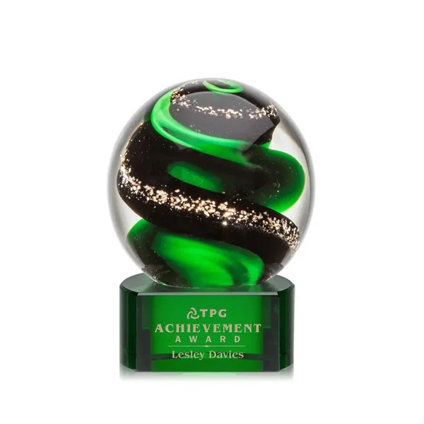 Zodiac Award on Paragon Base - Green