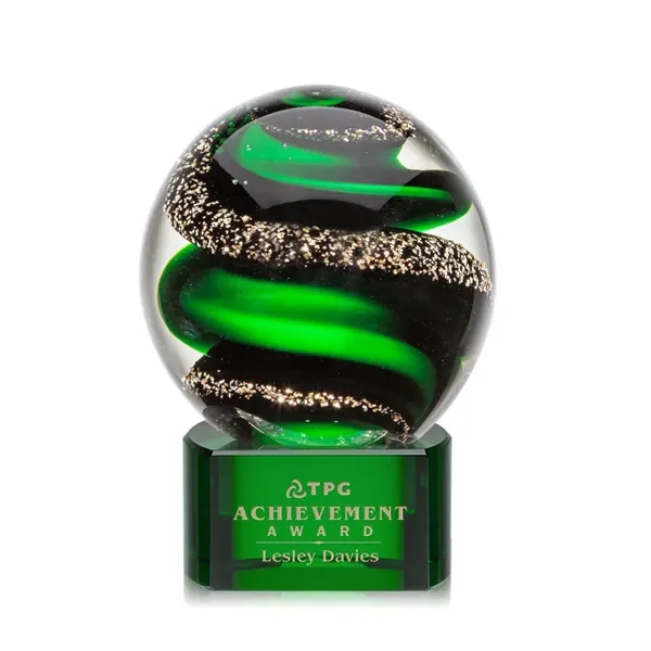 Zodiac Award on Paragon Base - Green