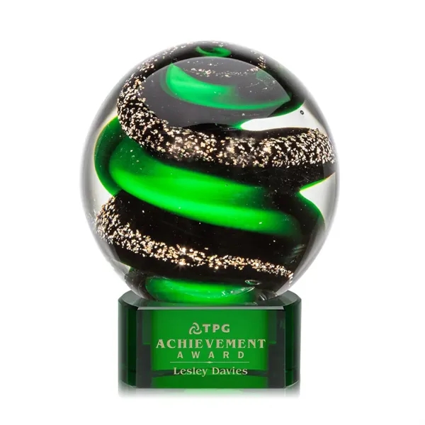 Zodiac Award on Paragon Base - Green