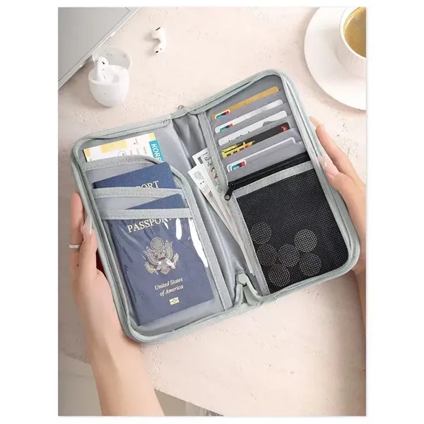 RFID PASSPORT HOLDER ORGANIZER - RFID PASSPORT HOLDER ORGANIZER - Image 2 of 7