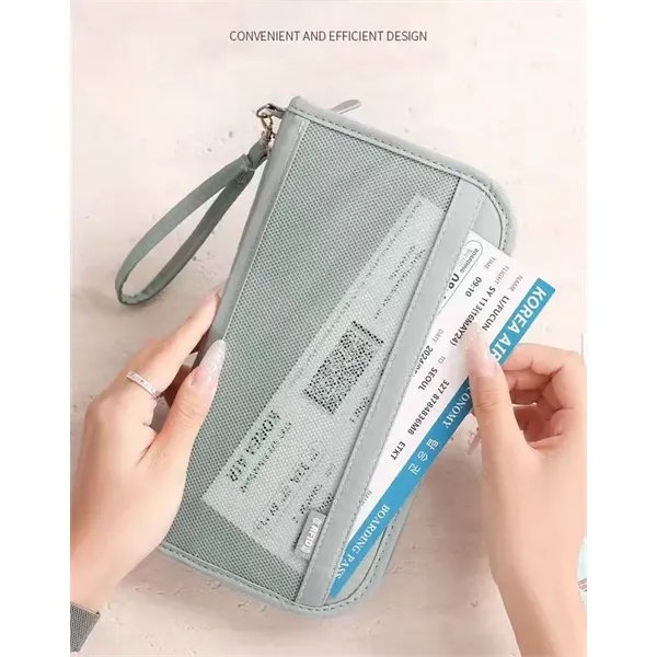 RFID PASSPORT HOLDER ORGANIZER - RFID PASSPORT HOLDER ORGANIZER - Image 3 of 7