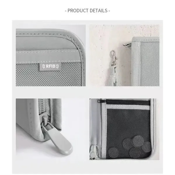 RFID PASSPORT HOLDER ORGANIZER - RFID PASSPORT HOLDER ORGANIZER - Image 4 of 7