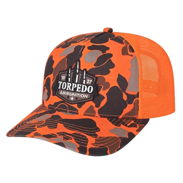 Duck Camo Trucker Cap - Duck Camo Trucker Cap - Image 0 of 4