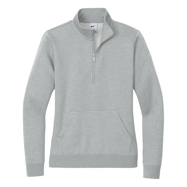 NIKE CLUB FLEECE SLEEVE SWOOSH LADIES' 1/2 ZIP - NIKE CLUB FLEECE SLEEVE SWOOSH LADIES' 1/2 ZIP - Image 1 of 5