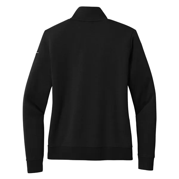 NIKE CLUB FLEECE SLEEVE SWOOSH LADIES' 1/2 ZIP - NIKE CLUB FLEECE SLEEVE SWOOSH LADIES' 1/2 ZIP - Image 3 of 5