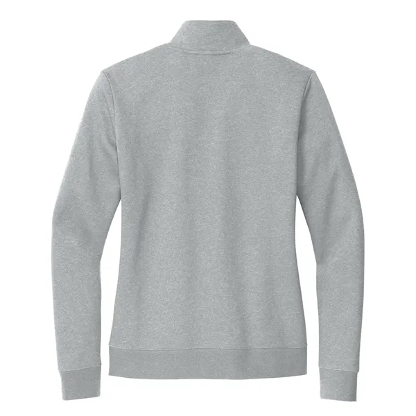 NIKE CLUB FLEECE SLEEVE SWOOSH LADIES' 1/2 ZIP - NIKE CLUB FLEECE SLEEVE SWOOSH LADIES' 1/2 ZIP - Image 4 of 5