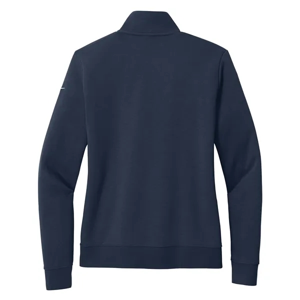 NIKE CLUB FLEECE SLEEVE SWOOSH LADIES' 1/2 ZIP - NIKE CLUB FLEECE SLEEVE SWOOSH LADIES' 1/2 ZIP - Image 5 of 5