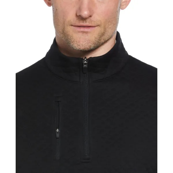 Callaway® Diamond Quilted Fleece Men's 1/4-Zip Pullover
