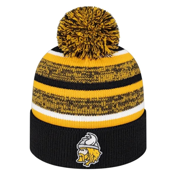 Fleece Lined Knit Cap with Cuff