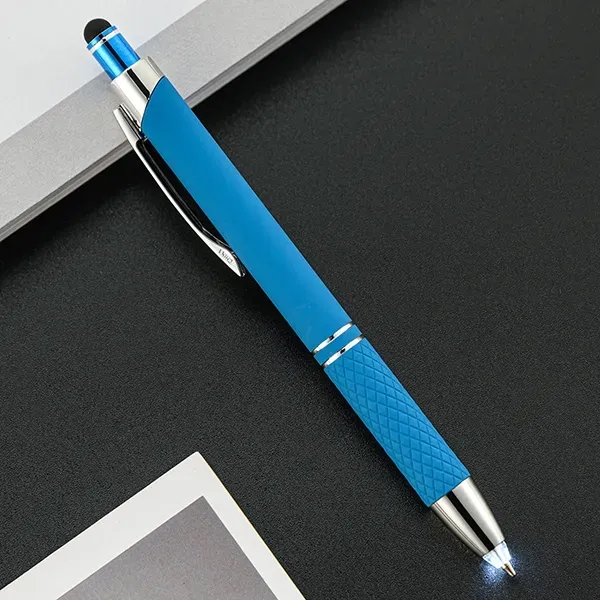 3 in 1 stylus metal pen with flashlight - 3 in 1 stylus metal pen with flashlight - Image 3 of 3