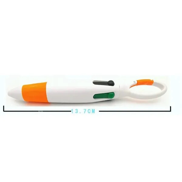 Retractable Shuttle Pens With Buckle Clip - Retractable Shuttle Pens With Buckle Clip - Image 2 of 2