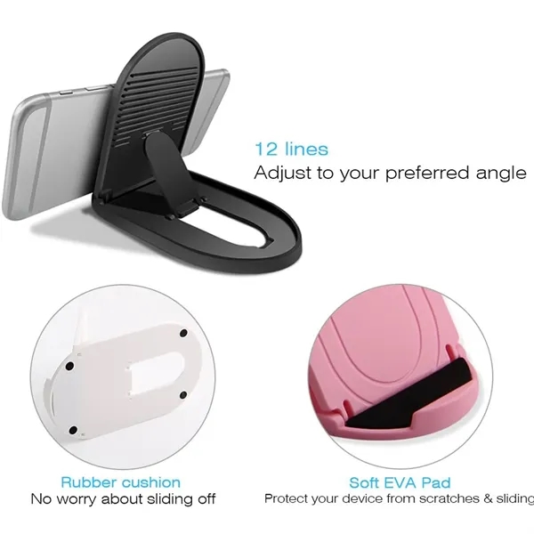 Portable  Plastic Phone Stand - Portable  Plastic Phone Stand - Image 2 of 3