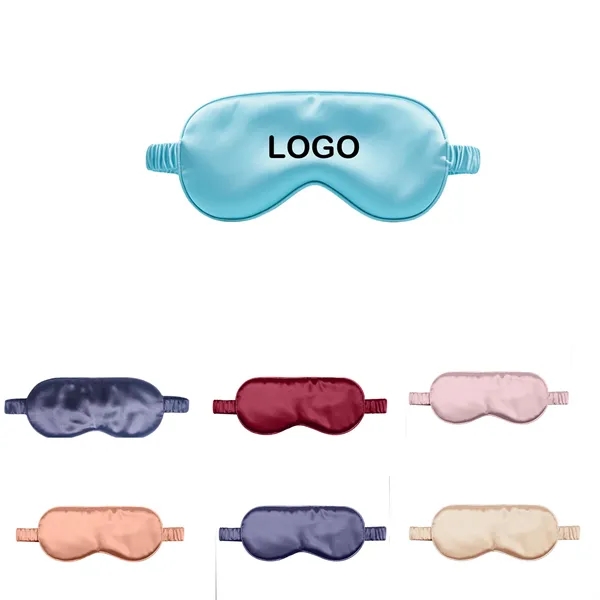 Silk Sleep Satin Eye Mask Blindfold with Double Layer - Silk Sleep Satin Eye Mask Blindfold with Double Layer - Image 0 of 0