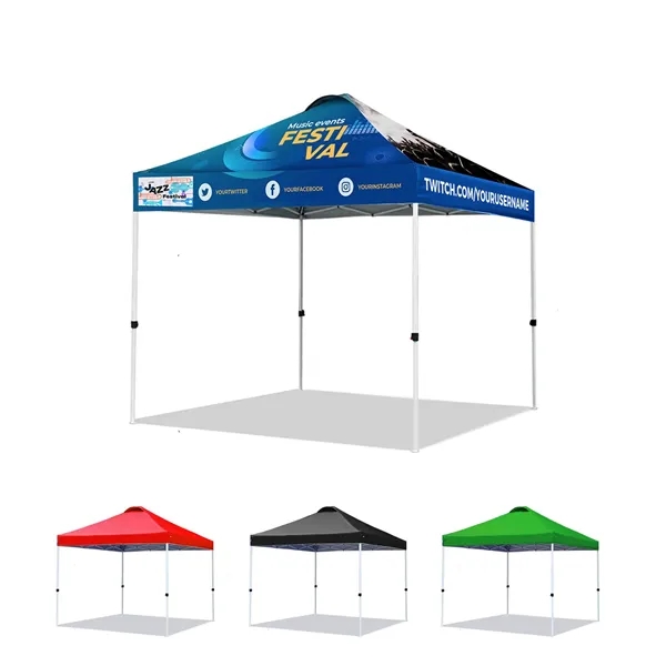 Pop Up Tent Polyester With Vented Canopy - Pop Up Tent Polyester With Vented Canopy - Image 0 of 1